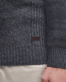 Nelson Essential Half-Zip Jumper Storm Grey