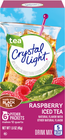 Crystallight More Products - Crystal Light Multiserve Sugar Free Raspberry Tea Drink Mix 1.6 oz Packet