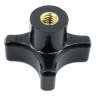 Knob 3 Arm Black For Multi Flo Xp Handl