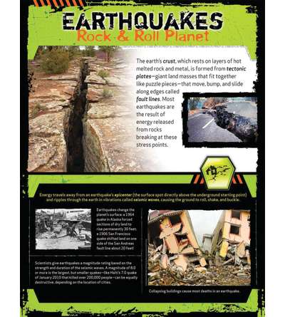 Natural Disasters Bulletin Board Set