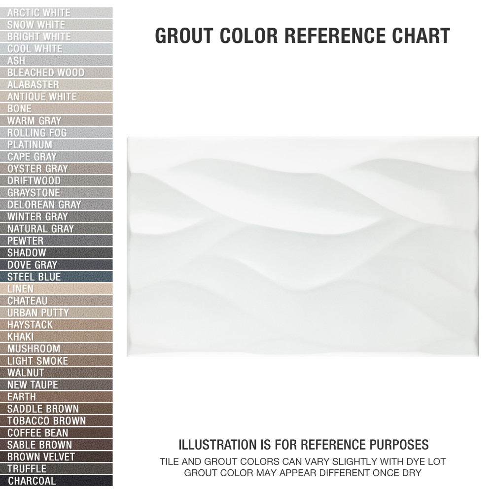 More Natur Glossy White 9-7/8 in. x 15-3/4 in. Ceramic Wall Tile