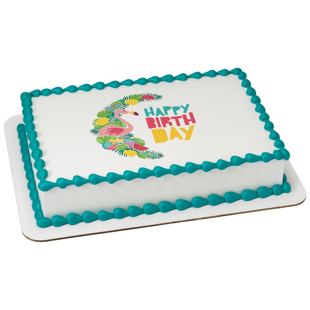 Image Cake Tropical Summer Birthday