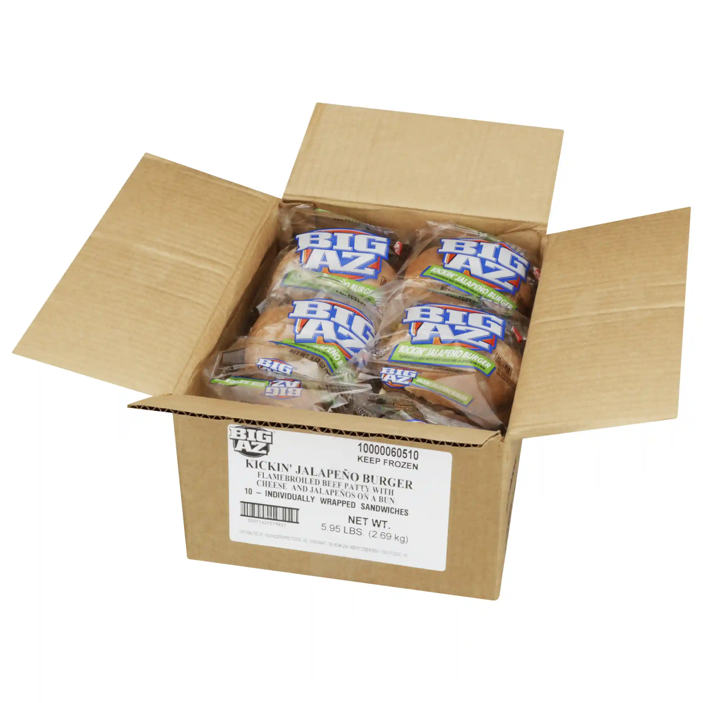 Big AZ® Jalapeno Charbroil Beef Cheeseburger_image_4