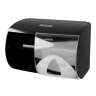 Hillyard, Double Roll, Standard Bath Tissue Dispenser, Black