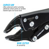 102-7 7-inch Curved Jaw Locking Pliers w/ Cutter