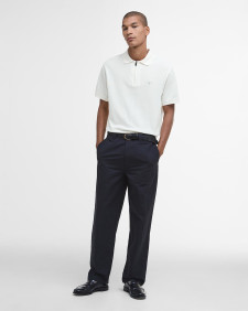 Wadworth Short-Sleeved Polo Shirt Whisper White
