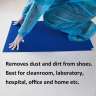 Hospeco, Tacky Traxx™, Adhesive Mat, 26"x45", Blue