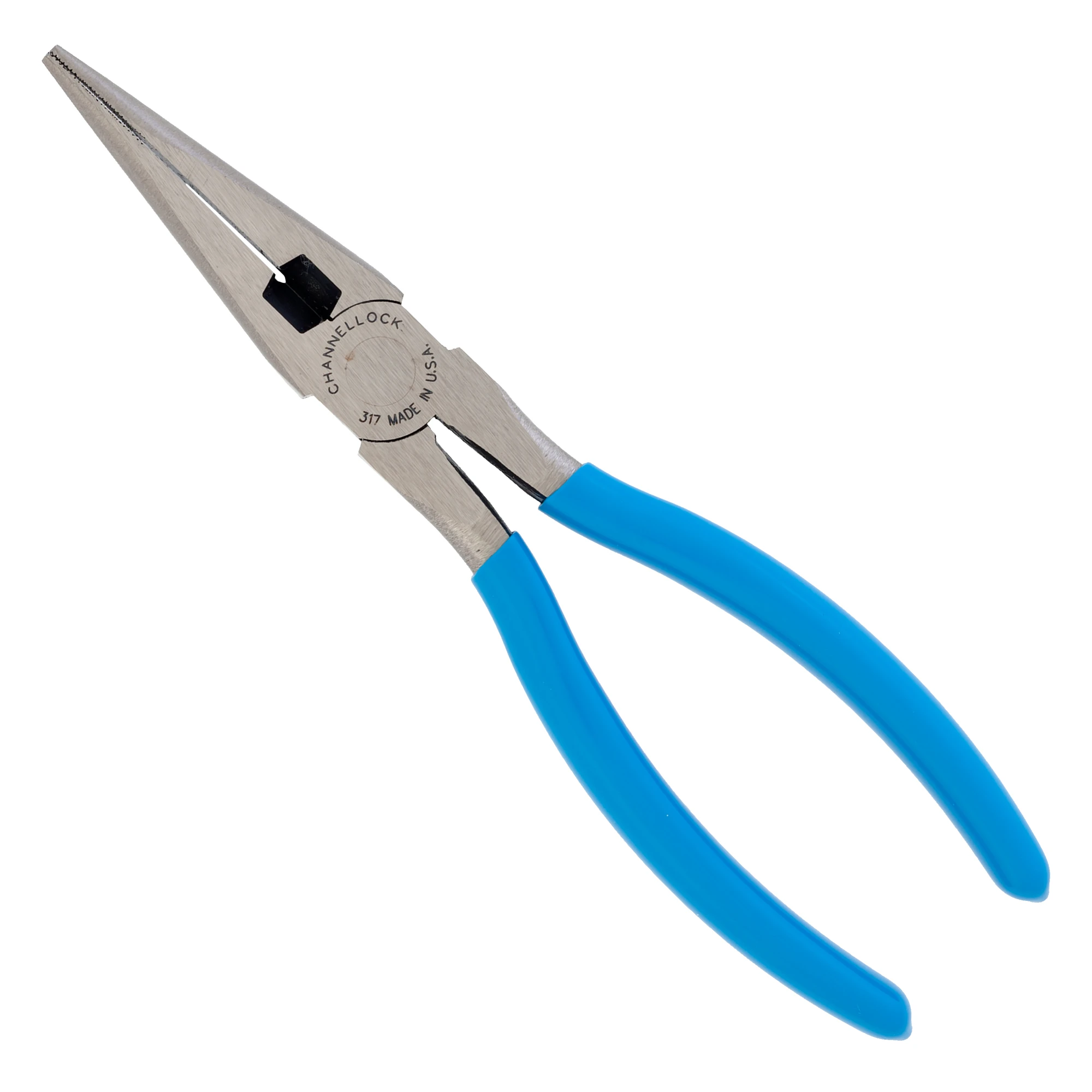 317 8-inch Long Nose Pliers with Side Cutter