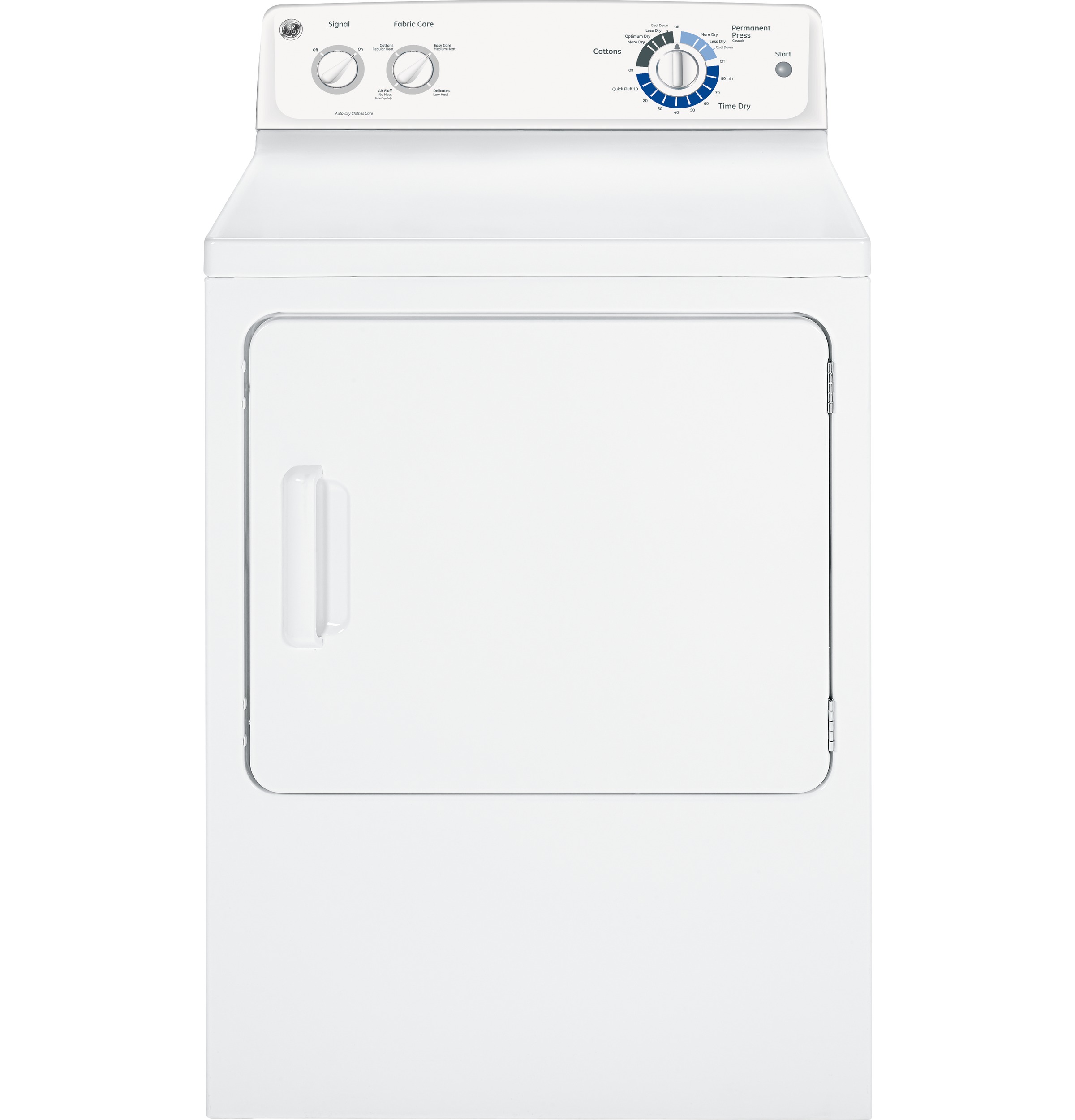 GE® 7.0 cu. ft. capacity Dura Drum gas dryer