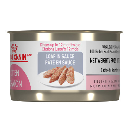 Royal Canin Feline Health Nutrition Kitten Loaf In Sauce Canned Cat Food