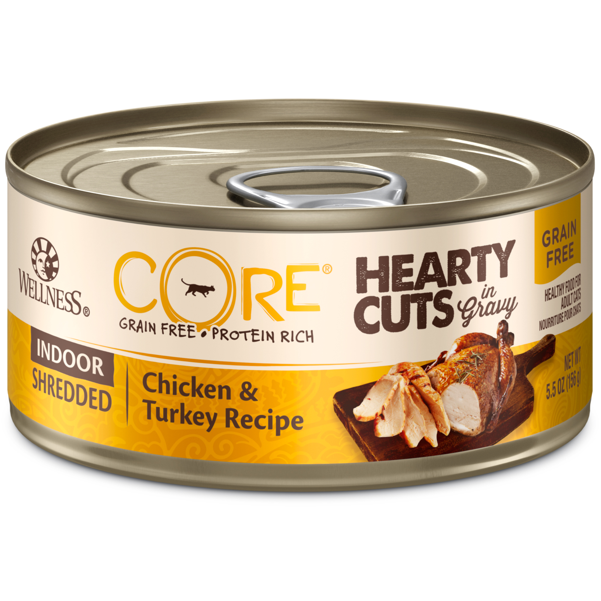 Wellness CORE Hearty Cuts Indoor Chicken & Turkey