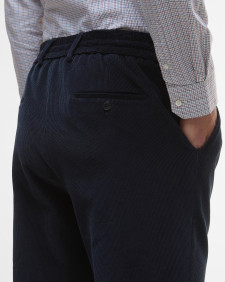 Pantaloni a coste sottili Wallington Navy