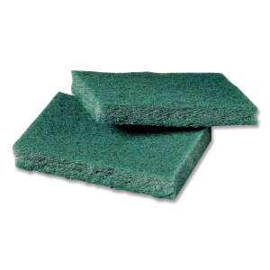 3M, Scotch-Brite, Scrub Pad 9650, Rectangle, 3"x4.5", Green