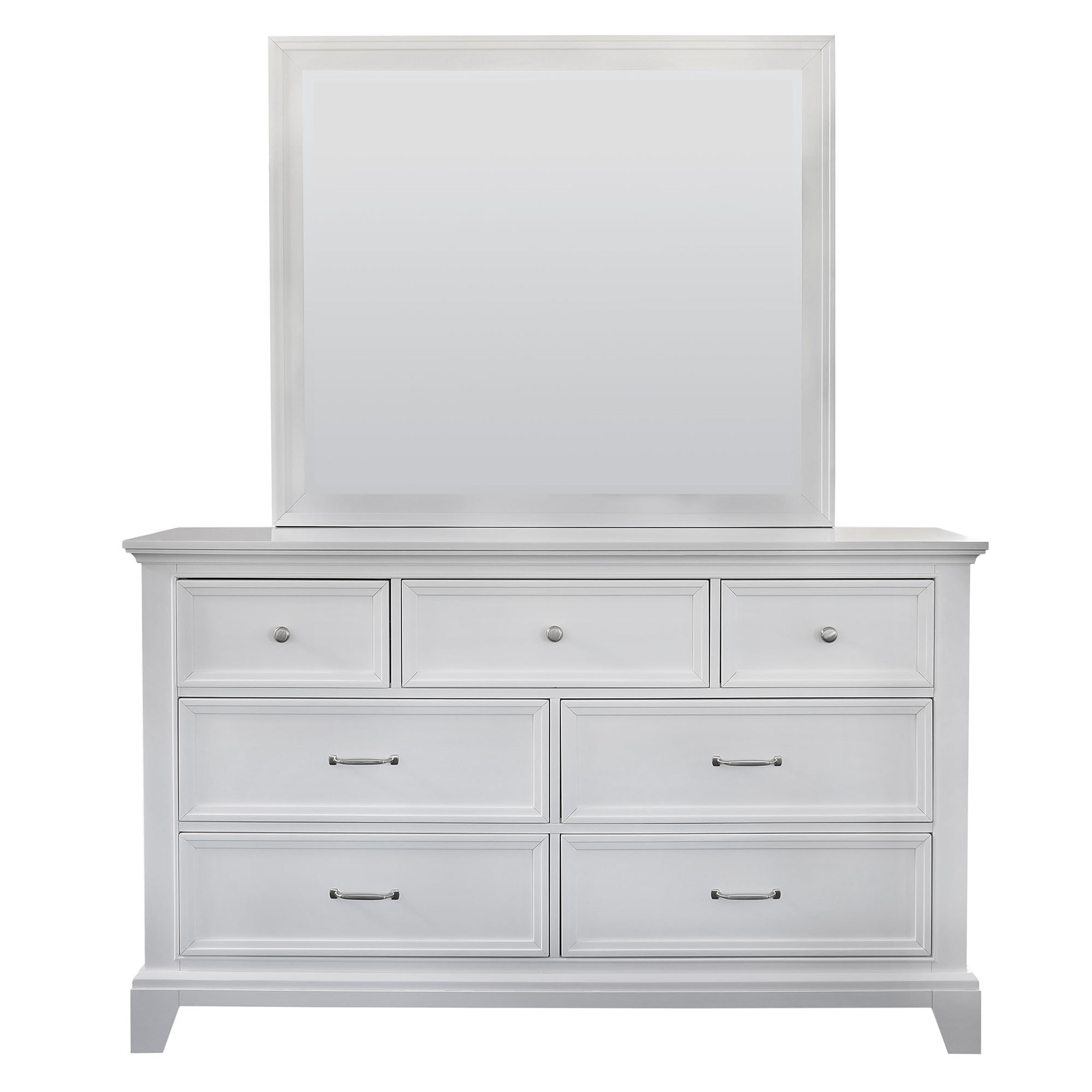 Product image of the Fulham Mirror, White from Forty Winks