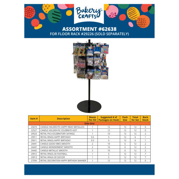 Candle Assortment 62638 Flyer