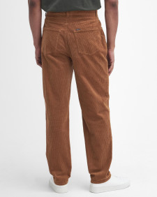 Stretch Cord Regular Trousers Dark Honey