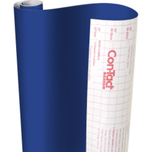 Creative Covering™ Adhesive Covering, Royal Blue, 18" x 16 ft