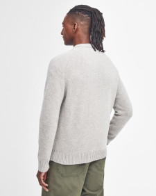 Grangetown Crew Neck Jumper Light Grey