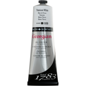 Georgian Oil Paint, Titanium White, 225ml, 1 Count