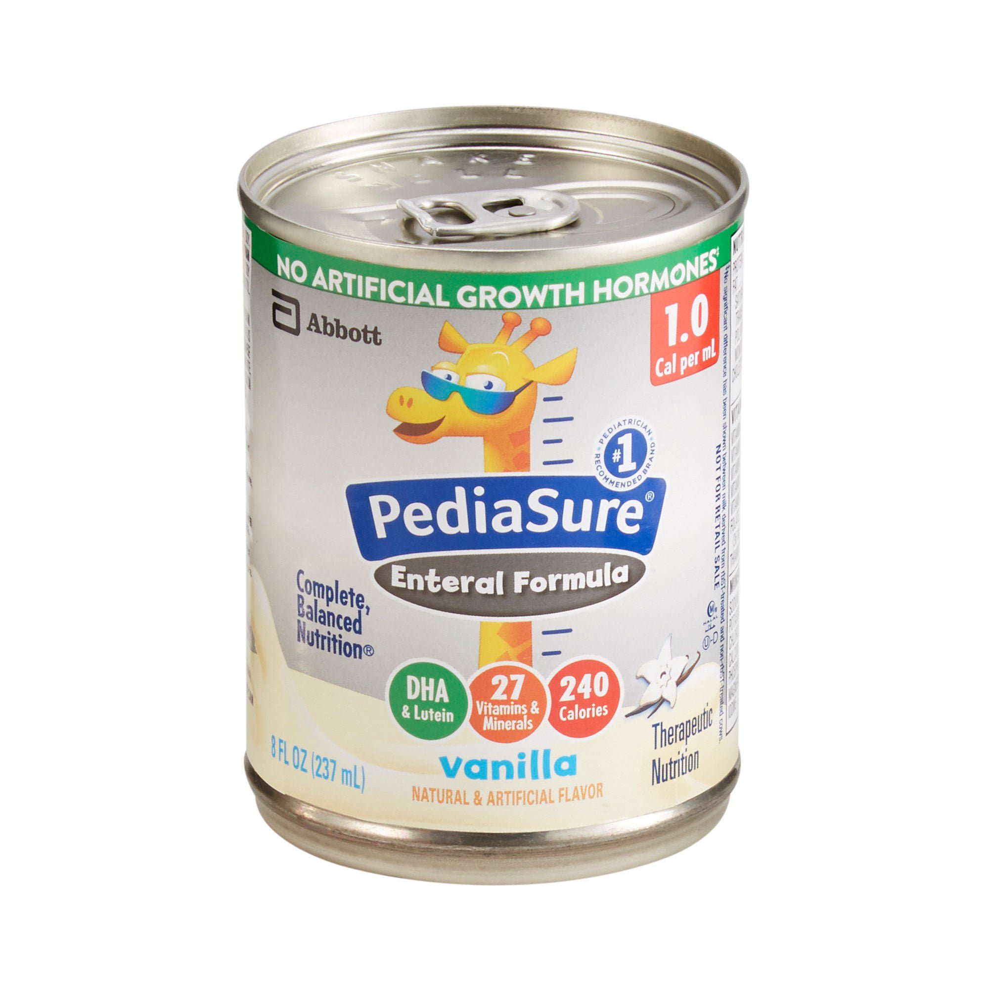 PediaSure® Enteral Formula, Vanilla, 8-ounce Can
