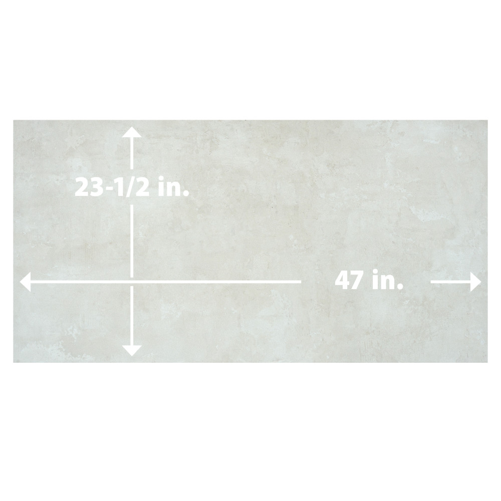 Pictura Luni 23-1/2 in. x 47 in. Porcelain Floor and Wall Tile