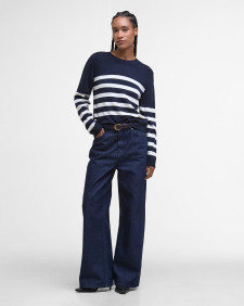 Demi Striped Crew Neck Jumper 