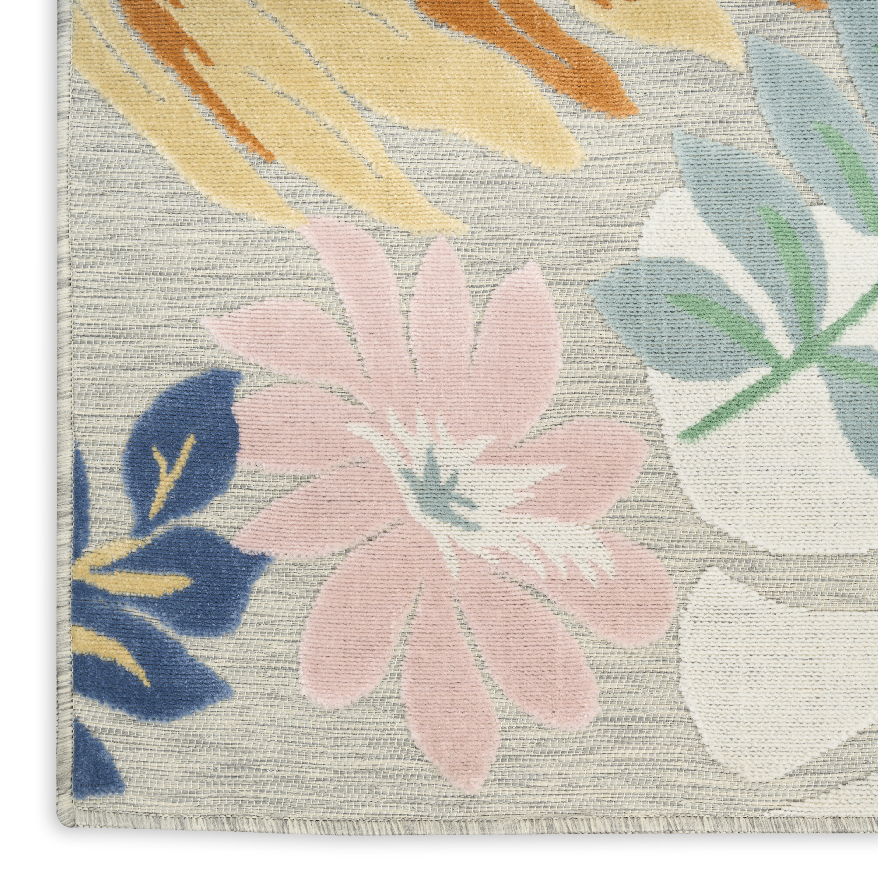 Nourison Suncoast 4' x 6' Multicolor Tropical Rug