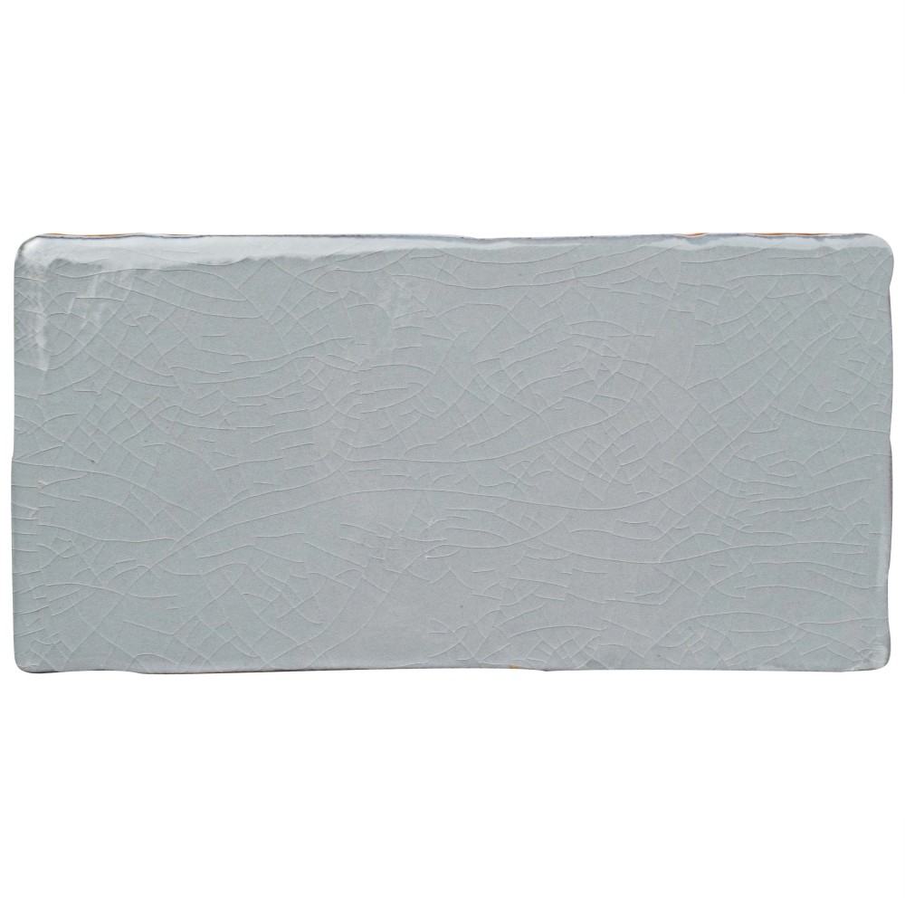 Antic Craquelle Gris Mix 3 in. x 6 in. Ceramic Wall Tile