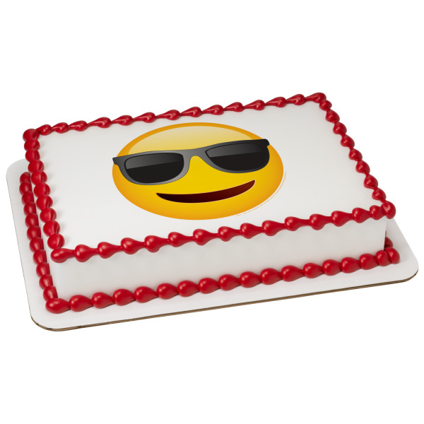 emoji™ Sunglasses PhotoCake® Edible Image®