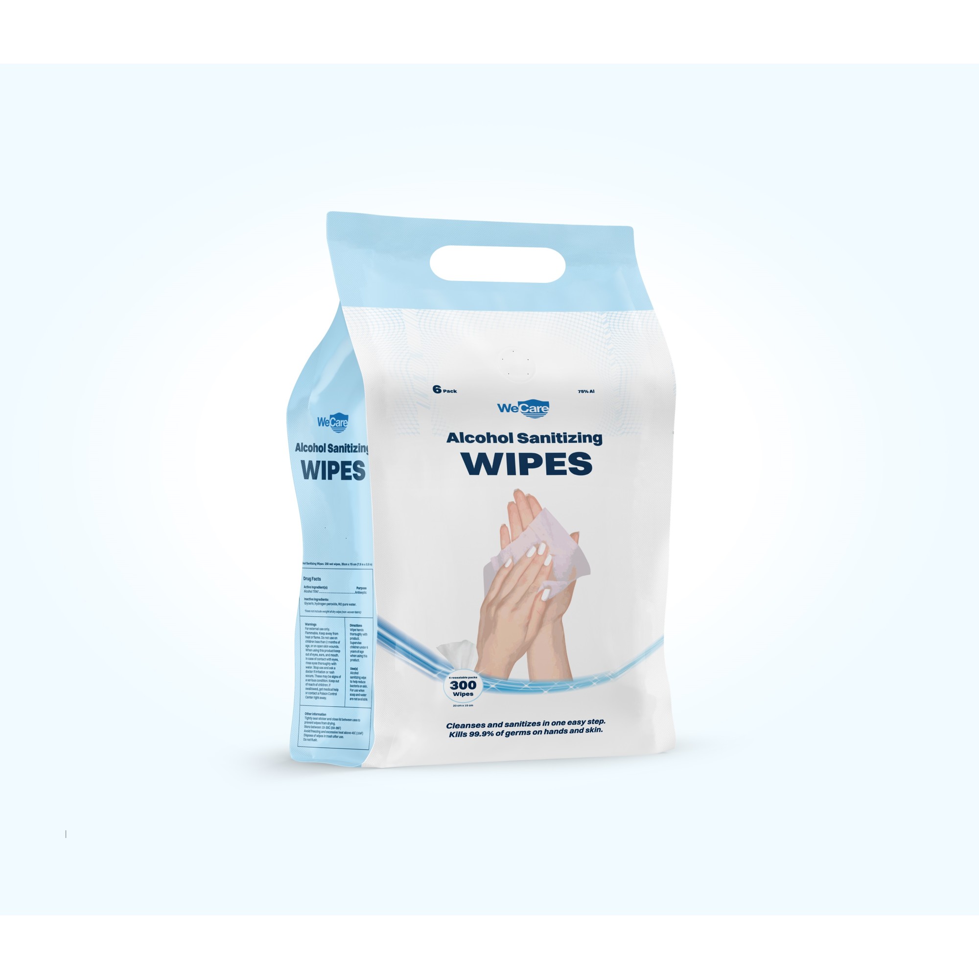 ethyl alcohol wipes 50 wipes pk 24 ct