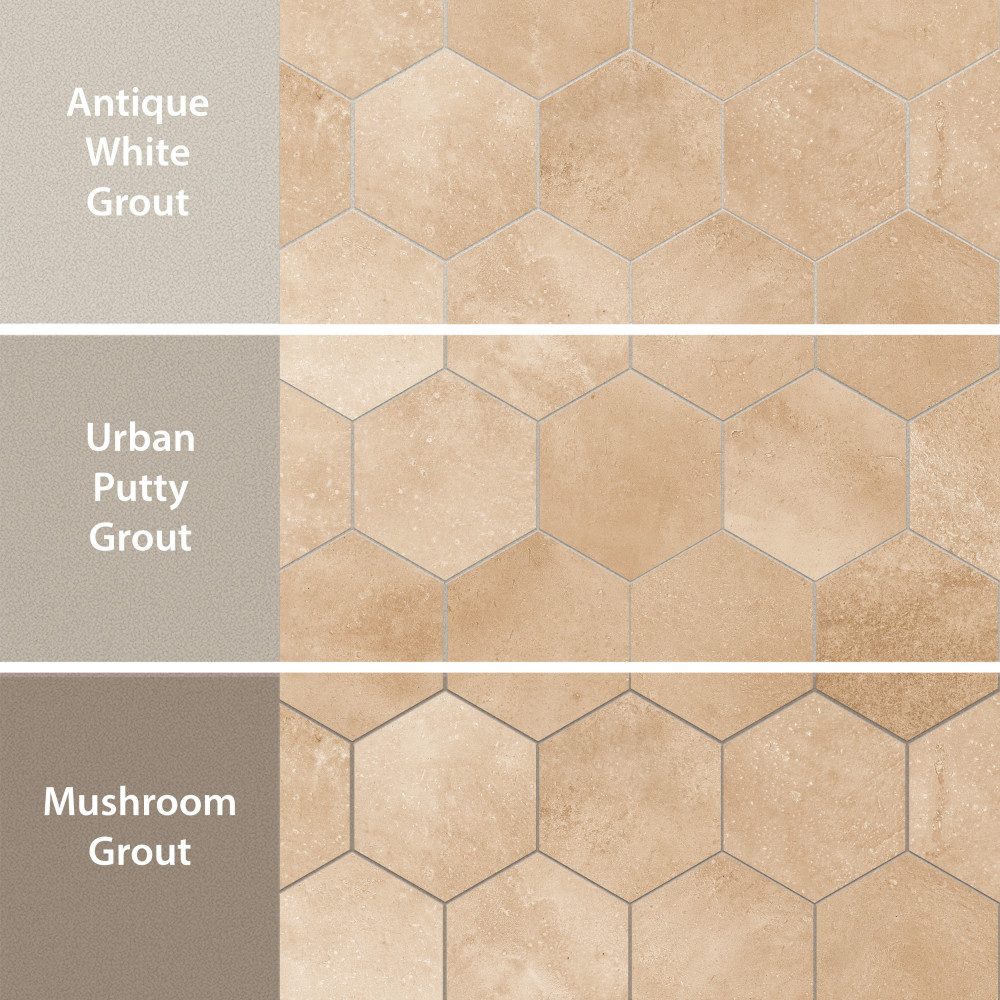 Atlas Hex Cotto 8-5/8 in. x 9-7/8 in. Porcelain Floor and Wall Tile
