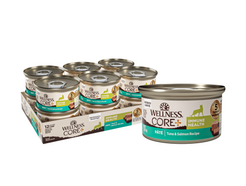 Wellness CORE+ Immune Health Tuna & Salmon Front packaging