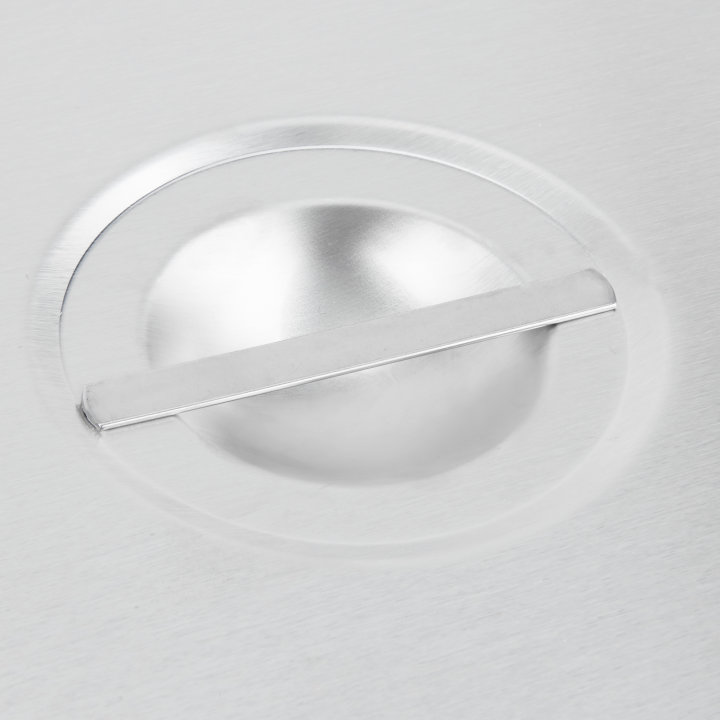 10-inch stainless steel stockpot cover