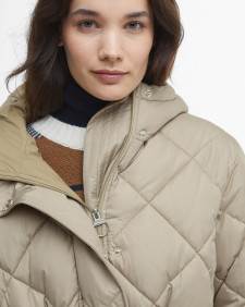 Romilly Quilted Jacket Light Trench/Sky Dress Tartan