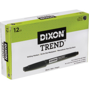 Trend Porous Point Pens, 12 Count, Black