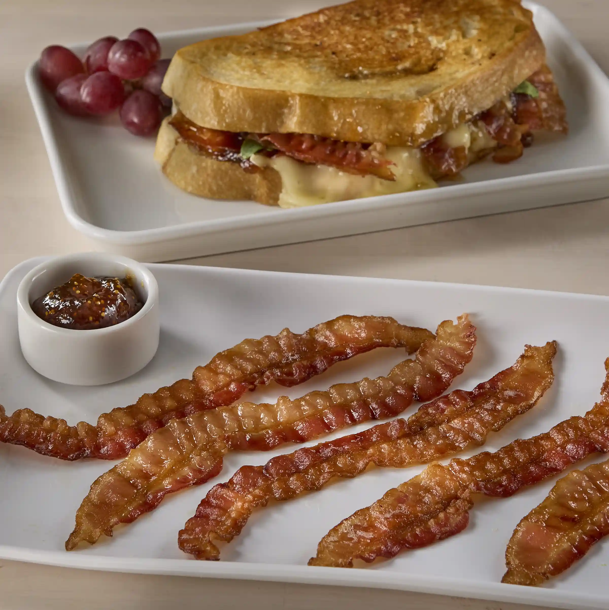 Jimmy Dean® Fully Cooked Hickory Smoked Extra Thin Bacon Slices_image_1