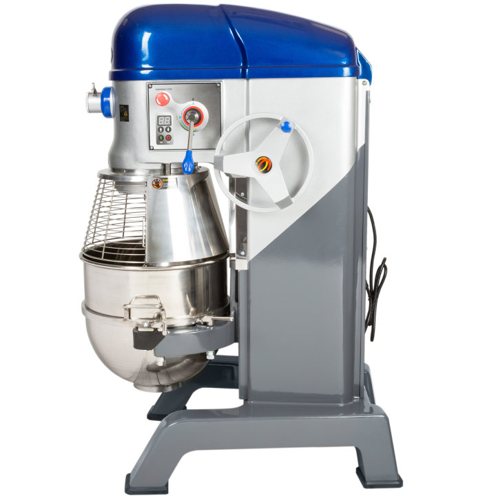 60-quart 208- to 240-volt floor mixer with safety guard