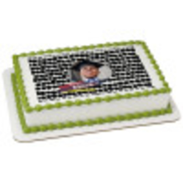 Proud Black Educated PhotoCake® Edible Image® Frame