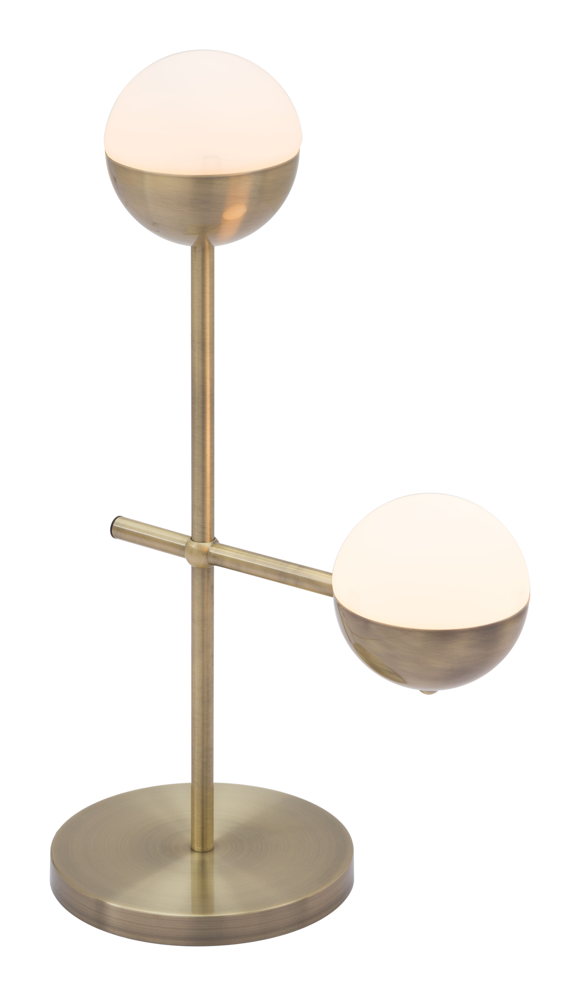 Waterloo Table Lamp White & Bronze product image