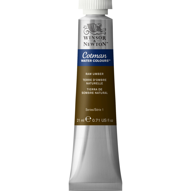 Cotman Watercolor Paint, 21 mL Tube, Raw Umber