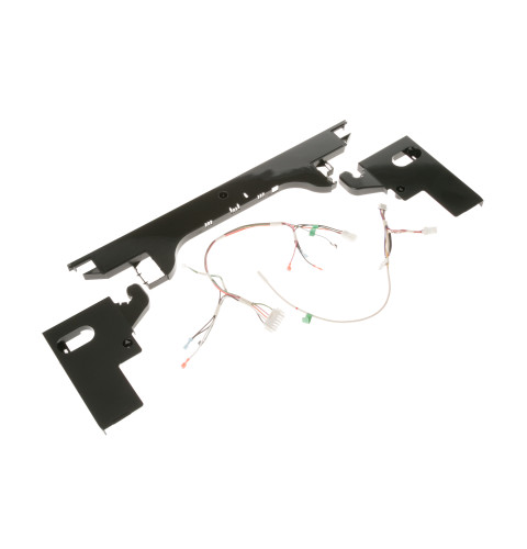 Refrigerator 3 PC hinge cover kit (black)