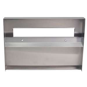Bobrick, ClassicSeries,  Toilet Seat Cover Dispenser, Stainless Steel
