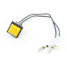 Yellow Button Apem Irc3F452 + Faston