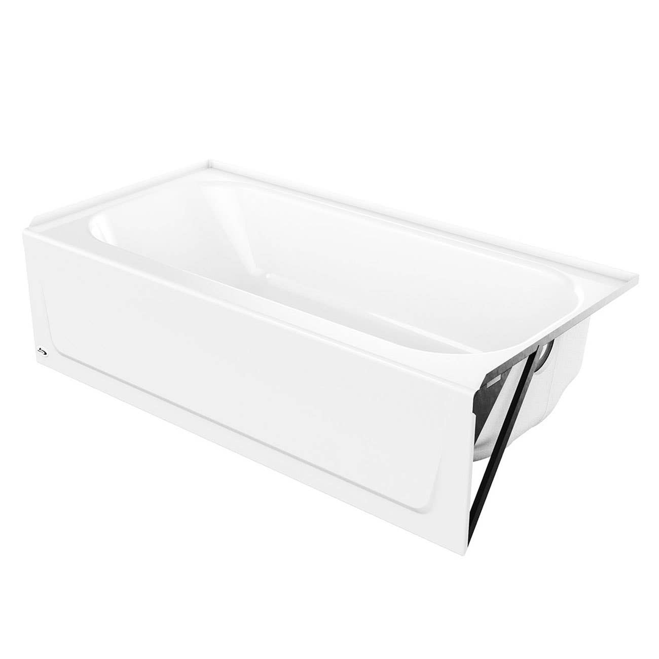 Hilo BootzCast AFR 60 x 30 Porcelain Enamel Alcove Bathtub
