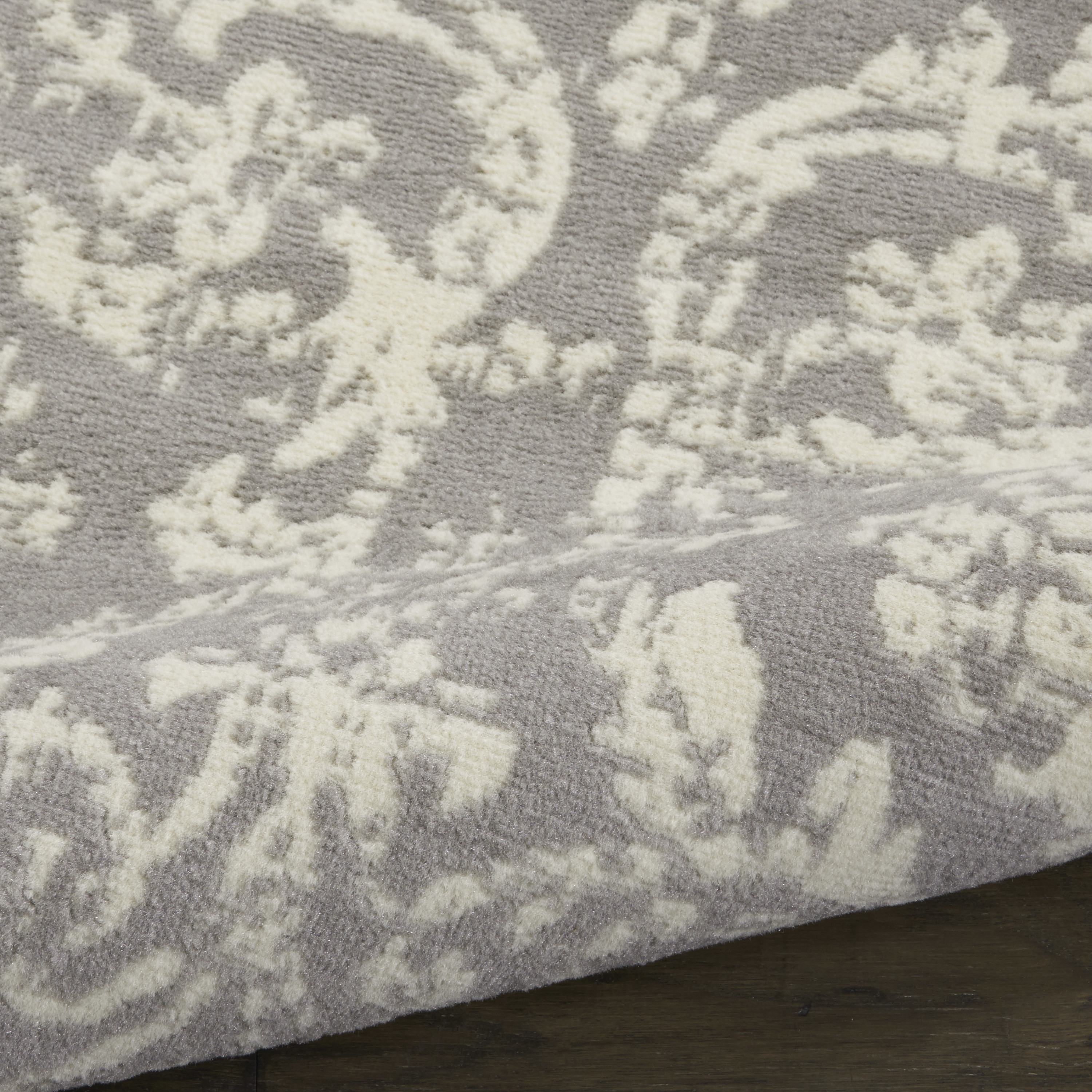 Nourison Jubilant 2' x 6' Grey Vintage Indoor Rug