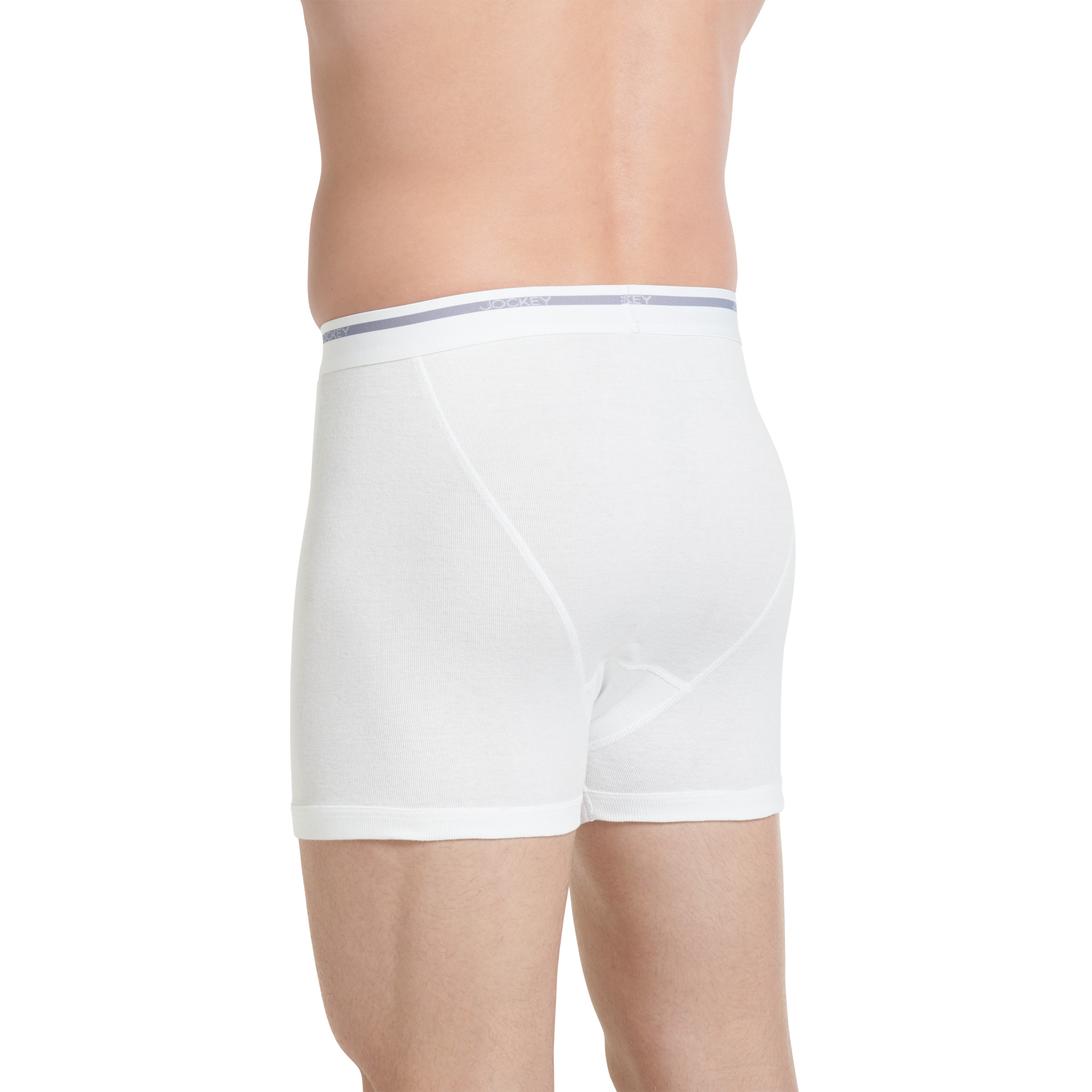 Jockey Men's Lightweight Classic 5" Boxer Brief - 6 Pack - Picture 8 of 9