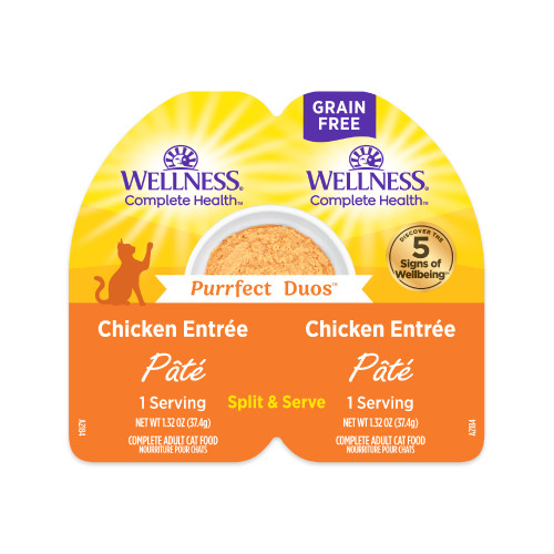 Wellness Complete Health Purrfect Duos Chicken Front packaging