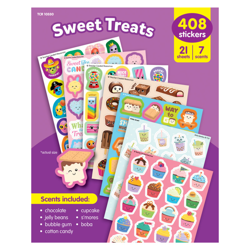 Sweet Treats Smelly Stickers Variety Pack