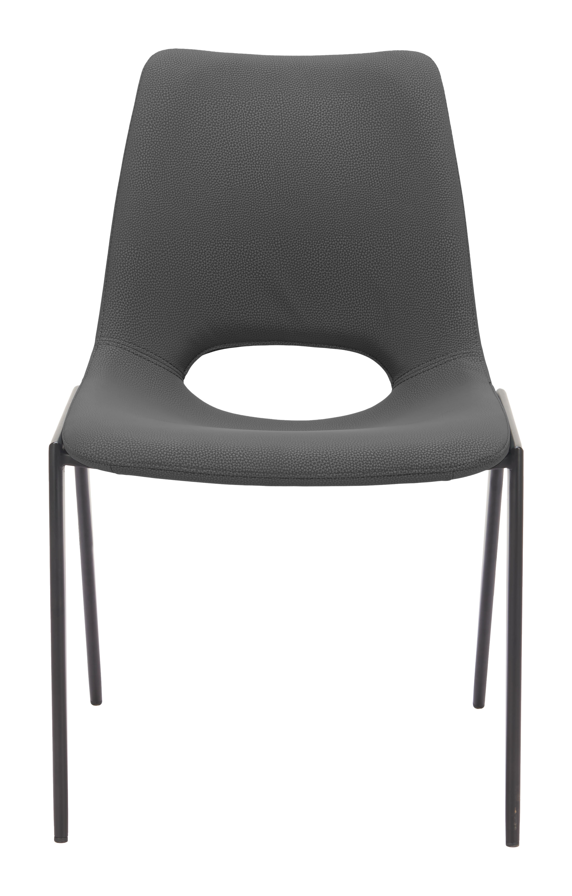 Desi Armless Dining Chair (Set of 2) Black product image