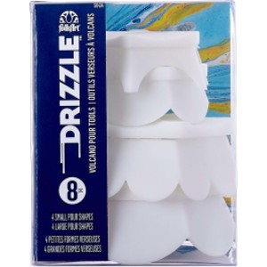 Drizzle Volcano Pour Tool Set, 8-Piece Set